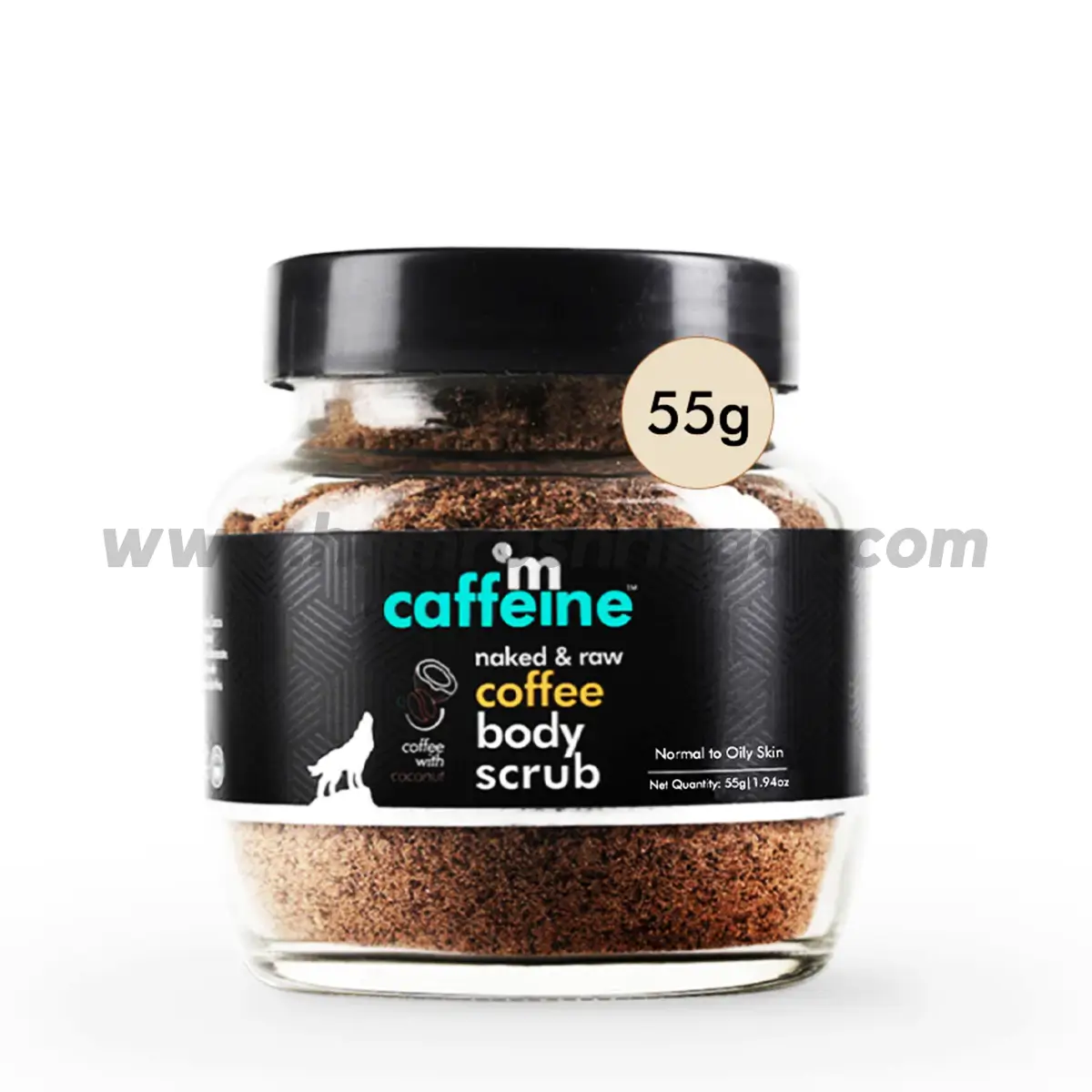 MCaffeine Naked And Raw Coffee Body Scrub 55 G Online Shopping In