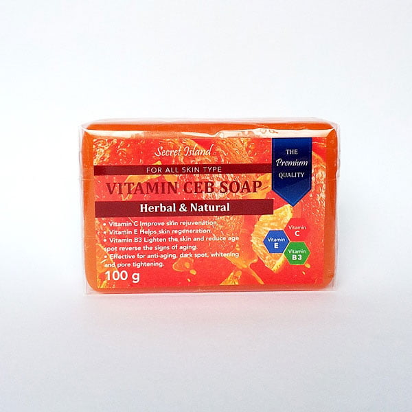 Secret Island Vitamin CEB Soap - 100 g
