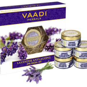 Lavender Anti - Ageing SPA Facial Kit with Rosemary Extract