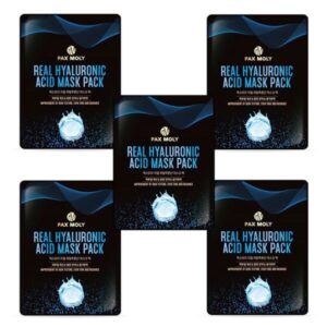 PAX MOLY Real Hyaluronic Mask Pack 5 - Sheet Set