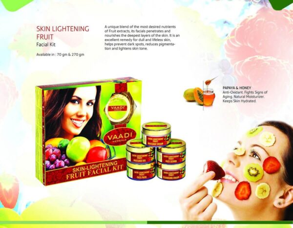 Skin - Lightening Fruit Facial Kit - Catalogue