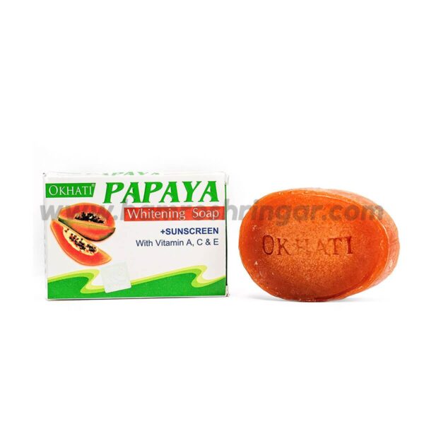 Okhati Papaya Whitening Soap