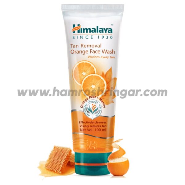 Tan Removal Orange Face Wash - 100 ml