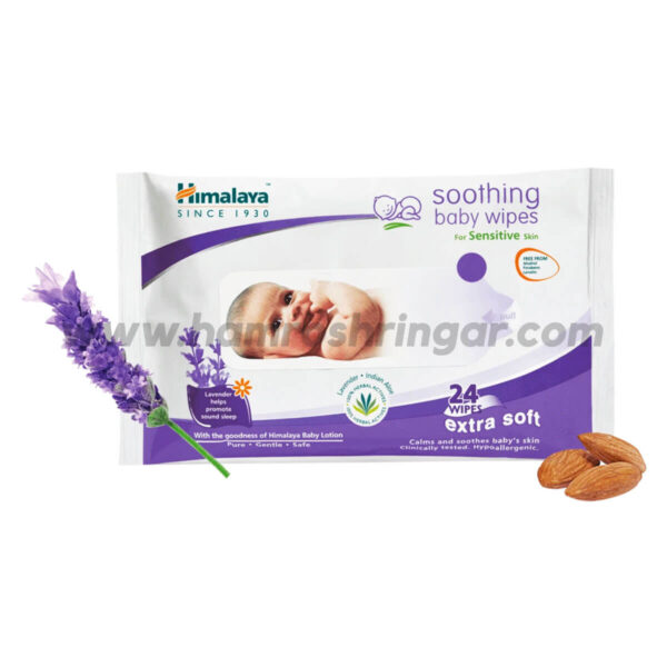 Soothing Baby Wipes - 24's