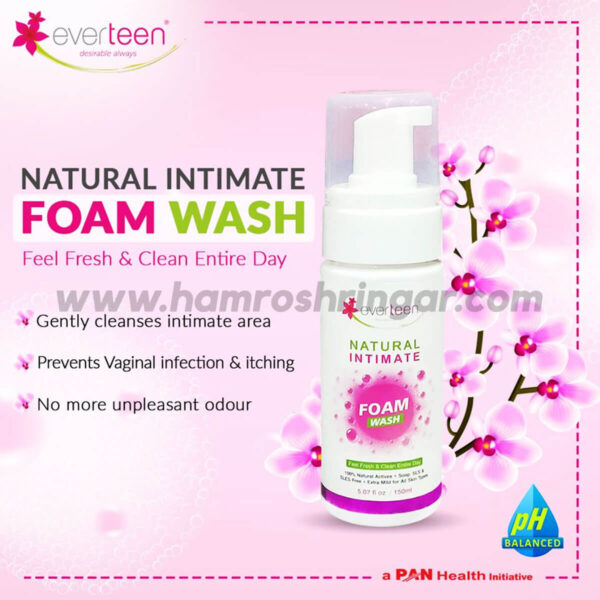 Everteen Natural Intimate Foam Wash