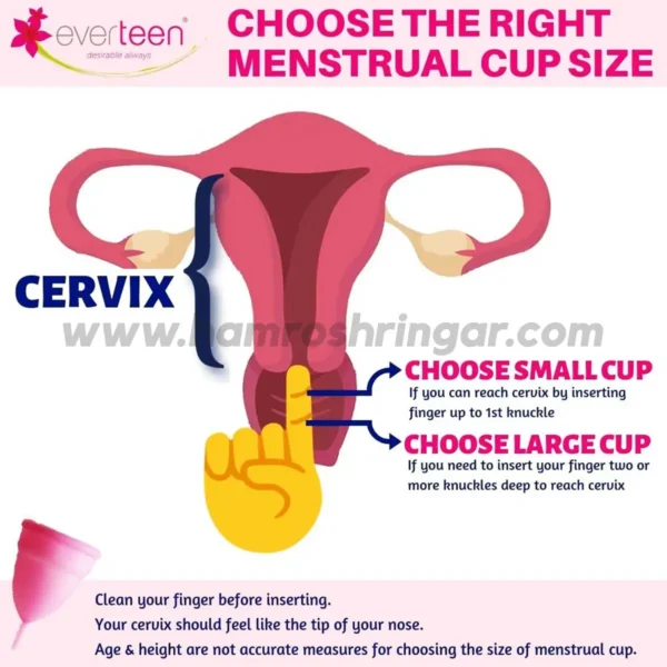 everteen Menstrual Cup Large Size