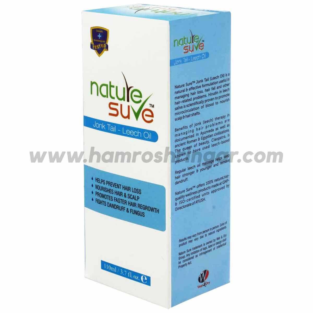 Nature Sure Jonk Oil - 110 ml - Online Shopping in Nepal | Shringar Store |  Shringar Shop | Cosmetics Store | Cosmetics Shop | Online Store in Nepal