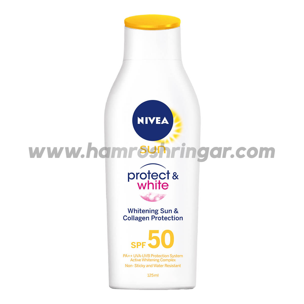 veeg Graveren puur Nivea White Sun Lotion Spf 50 - 125 ml - Online shopping in Nepal |  Shringar Store | Shringar Shop | Cosmetics Store | Cosmetics Shop | Online  Store in Nepal