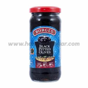 Borges Black Pitted Olives - 160 g