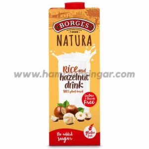 Borges Natura Rice and Hazelnut Drink - 1 ltr