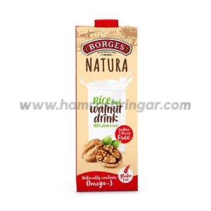 Borges Natura Rice and Walnut Drink - 1 ltr