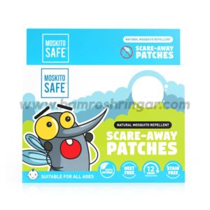 Moskito Safe Scare Away Natural Mosquito Repellent Patches - Pack of 12