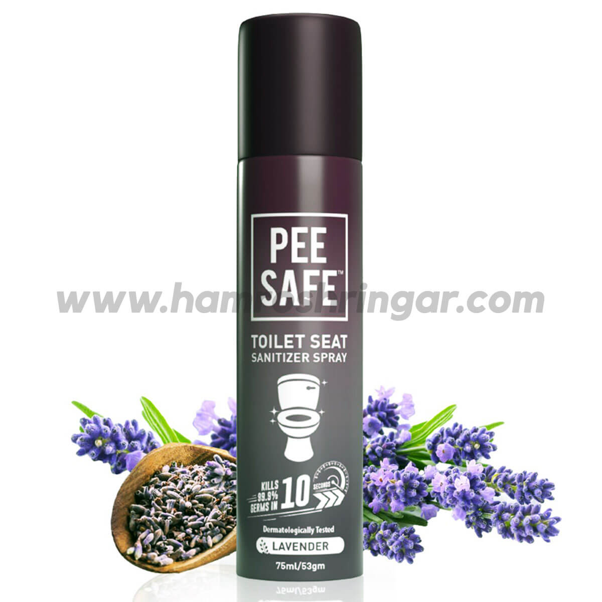 Pee Safe Toilet Seat Sanitizer Spray (Lavender) 75 ml Online