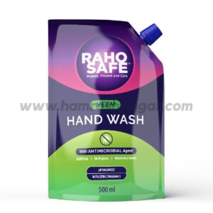 Raho Safe Neem Hand Wash (Refill Pack) - 500 ml