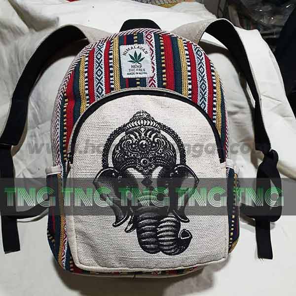 Black Printed Bag Ganesh Print Online Shopping in Nepal Shringar Store Shringar Shop