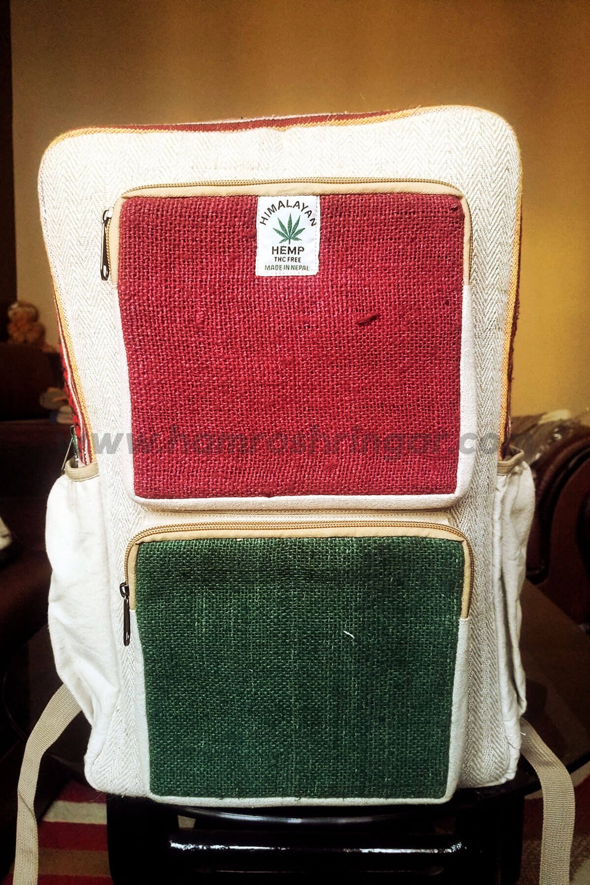 Dual Pocket Bag Cotton + Hemp Online Shopping in Nepal Shringar Store Shringar Shop