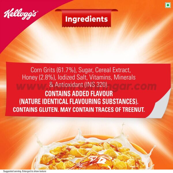 Kelloggs Corn Flakes (Honeycrunch) - Ingredients