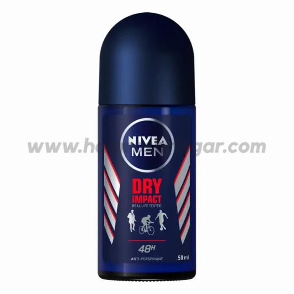 NIVEA Men Dry Impact Anti-Perspirant Deodorant Roll On
