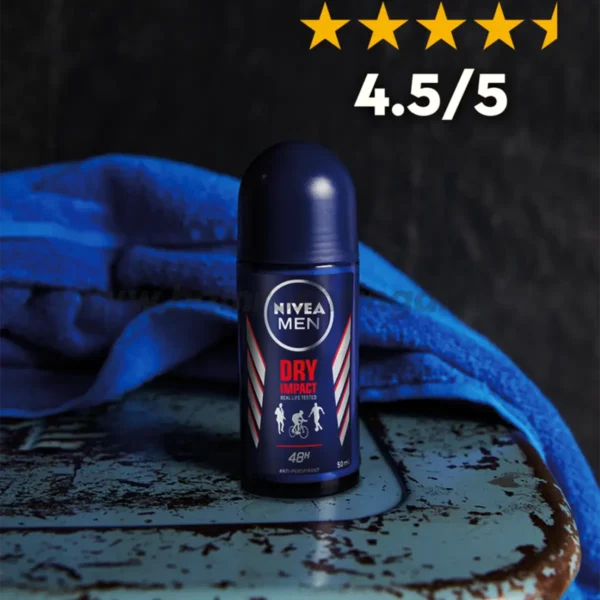 NIVEA Men Dry Impact Anti-Perspirant Deodorant Roll On - Rating
