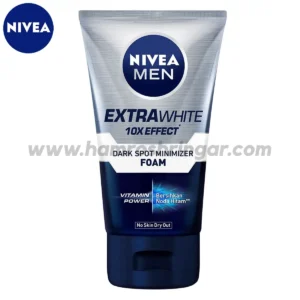 Nivea Men Extra White 10 X Effect Anti Dark Spot Foam - 100 ml