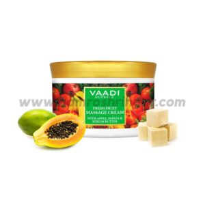 Fresh Fruit Massage Cream With Apple Papaya & Kukum Butter - 500 g