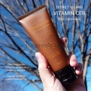 Vitamin CEB Clay Face Wash - 70 ml