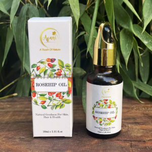 Avani 100% Natural Hydrating Cold Pressed Rosehip Oil for Dry and Damaged Skin - 30 ml