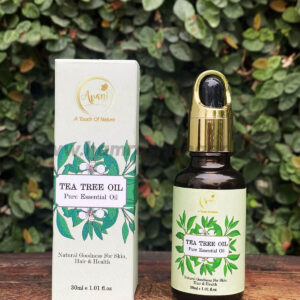 Avani 100% Natural & Pure Tea Tree Essential Oil for Acne, Spots & Blemishes - 30 ml