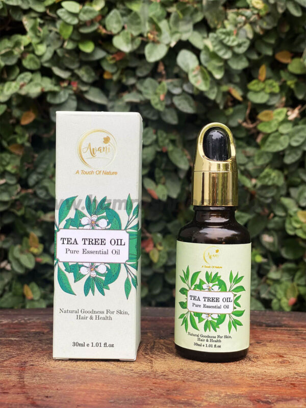 Avani 100% Natural & Pure Tea Tree Essential Oil for Acne, Spots & Blemishes - 30 ml