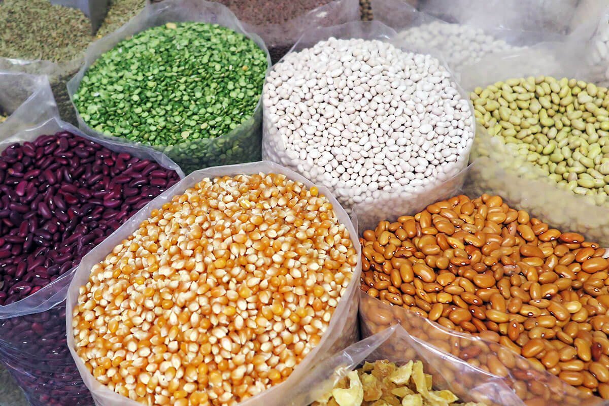 Grains, Beans & Pulses