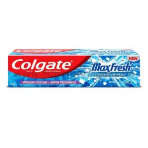 Colgate Max Fresh Toothpaste Blue Gel Paste (Peppermint Ice) - 150 g