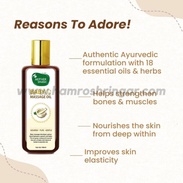 Mother Sparsh Baby Massage Oil - Reasons to Adore