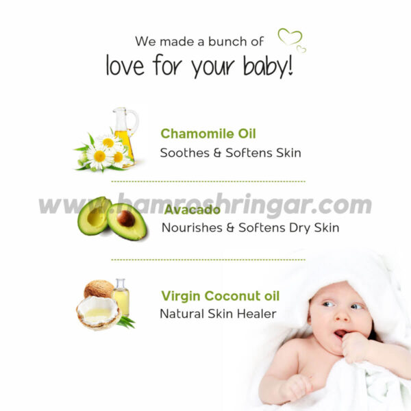 Mother Sparsh Plant Power Natural Baby Wash - Ingredients of Natural Baby Wash