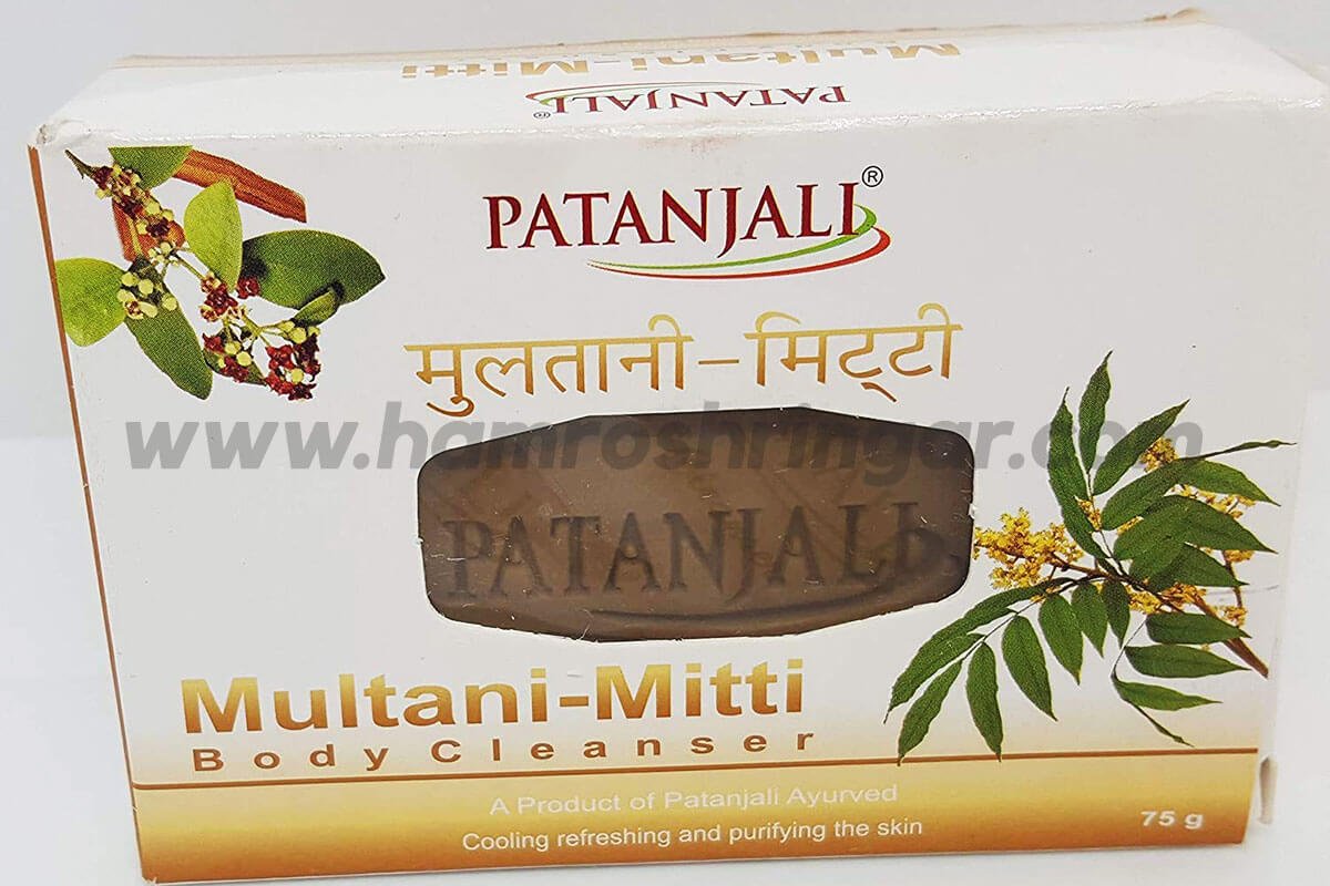 Patanjali Multani Mitti Body Cleanser Soap - 75g - Online Shopping in Nepal  | Shringar Store | Shringar Shop | Cosmetics Store | Cosmetics Shop |  Online Store in Nepal