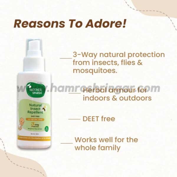 Mother Sparsh Natural Insect Repellent - Reasons to Adore