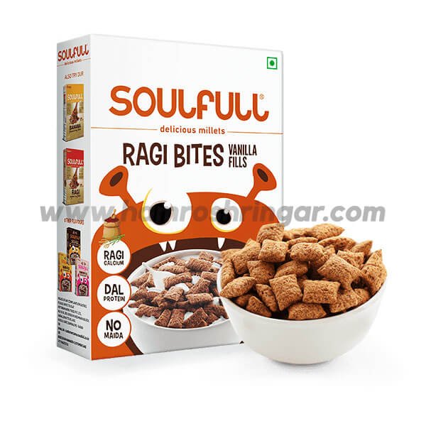 Soulfull Ragi Bites Vanilla Fills - 250 g