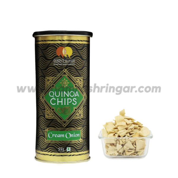 Flavoured Quinoa Chips (Cream Onion) - 55 g