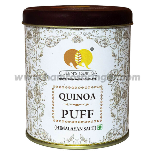 Queens Quinoa Puff Himalayan Salt - 100 g