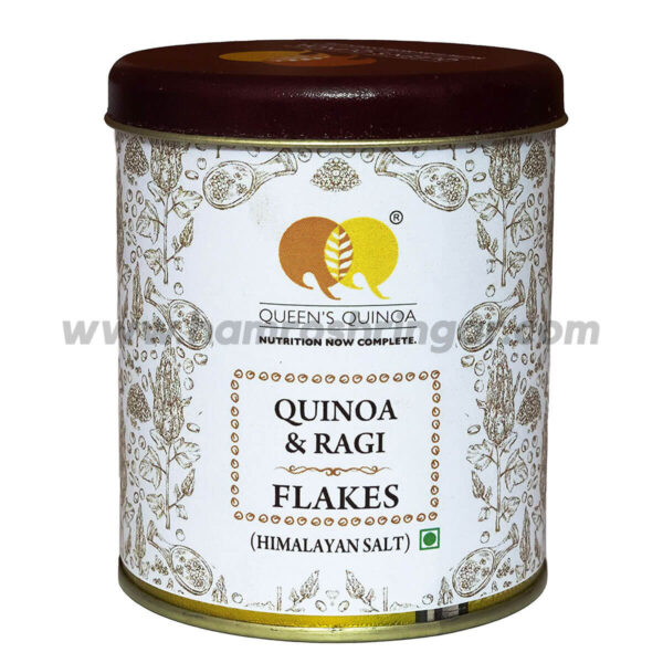 Queens Quinoa, Quinoa & Ragi Flakes Himalayan Salt - 100 g