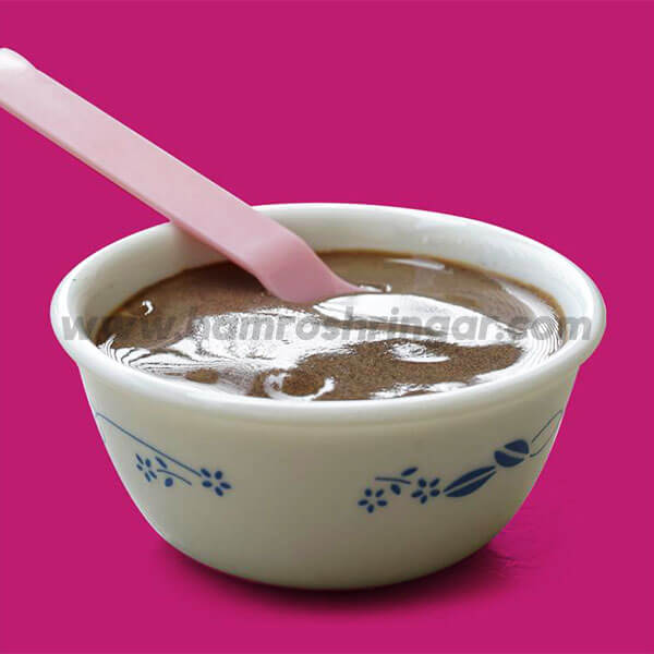 Sathu Maavu 100% Natural Porridge Mix - Served in a Bowl