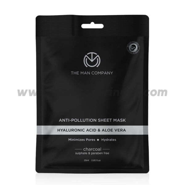 The Man Company Anti - Pollution Sheet Mask - 1 Pack