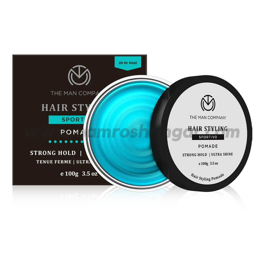 The Man Company Hair Styling Pomade - Sportivo - 100 g - Online Shopping in  Nepal | Shringar Store | Shringar Shop | Cosmetics Store | Cosmetics Shop |  Online Store in Nepal