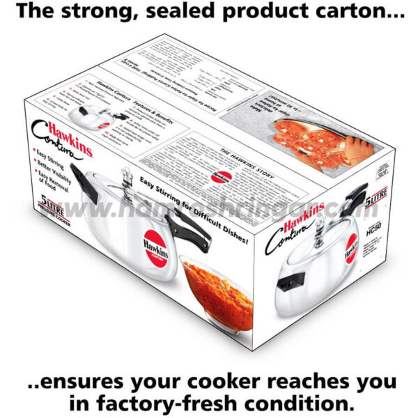 Hawkins Pressure Cooker - Contura in Sealed Carton