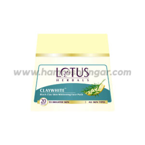 Lotus Herbals Claywhite Black Clay Skin Whitening Face Pack - 350 gm