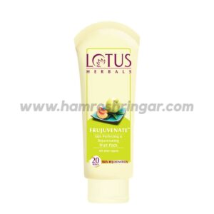 Lotus Herbals Frujuvenate Skin Perfecting & Rejuvenating Fruit Pack - 120 gm