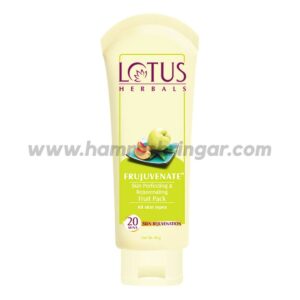 Lotus Herbals Frujuvenate Skin Perfecting & Rejuvenating Fruit Pack - 60 gm