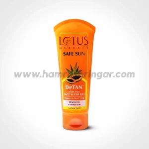 Lotus Herbals Safe Sun Detan Face Wash Gel (New) - 100 gm