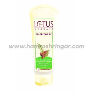 Lotus Herbals Teatreewash Tea Tree & Cinnamon Anti-Acne Oil Control Face Wash