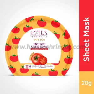 Lotus Herbals Safe Sun Detan Serum Mask (New) - 20 gm