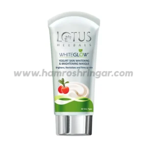 Lotus Herbals Whiteglow Yogurt Skin Whitening and Brightening Masque - 80 gm